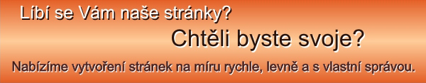 Vytvoříme Vám stránky na míru
